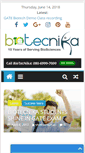 Mobile Screenshot of gate.biotecnika.org